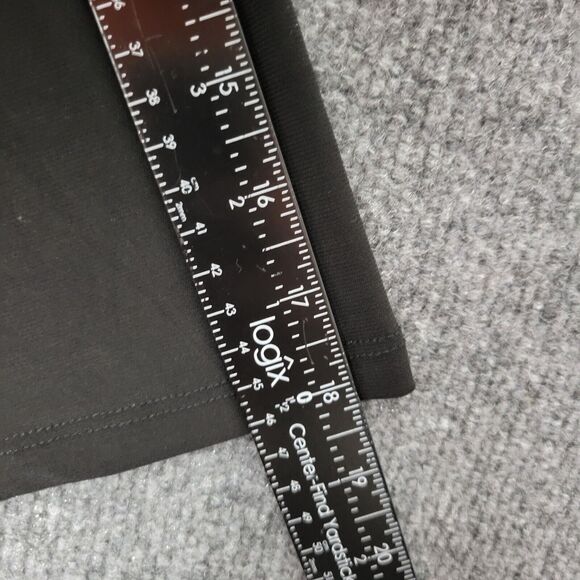 COCOMO Black Rhinestone Peekaboo Cutaway 3/4 Sleeve Top SIZE 2X - Picture 7 of 11